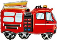 Шар 3D Фигура, Пожарная машина, 1 шт.