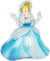 Шар Фигура, Принцесса Золушка, Бальное платье, 1 шт.