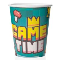 Стаканы Game Time, Пиксели,250 мл. 6 шт.