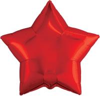 Шар Звезда,(19''/48 см) Красный